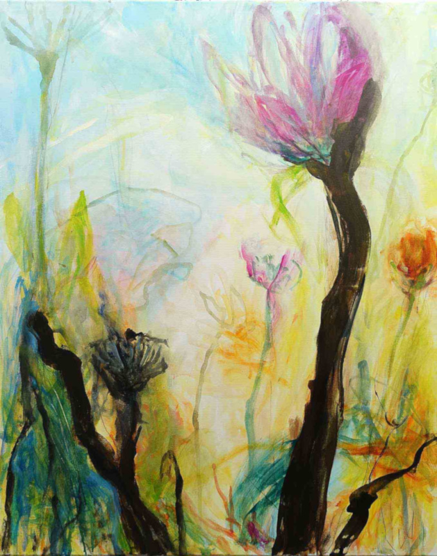 Malerei: Handgemaltes Acrylbild